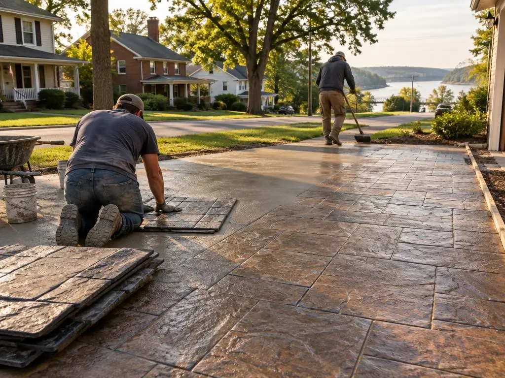Stamped Concrete in Lafayette, IN